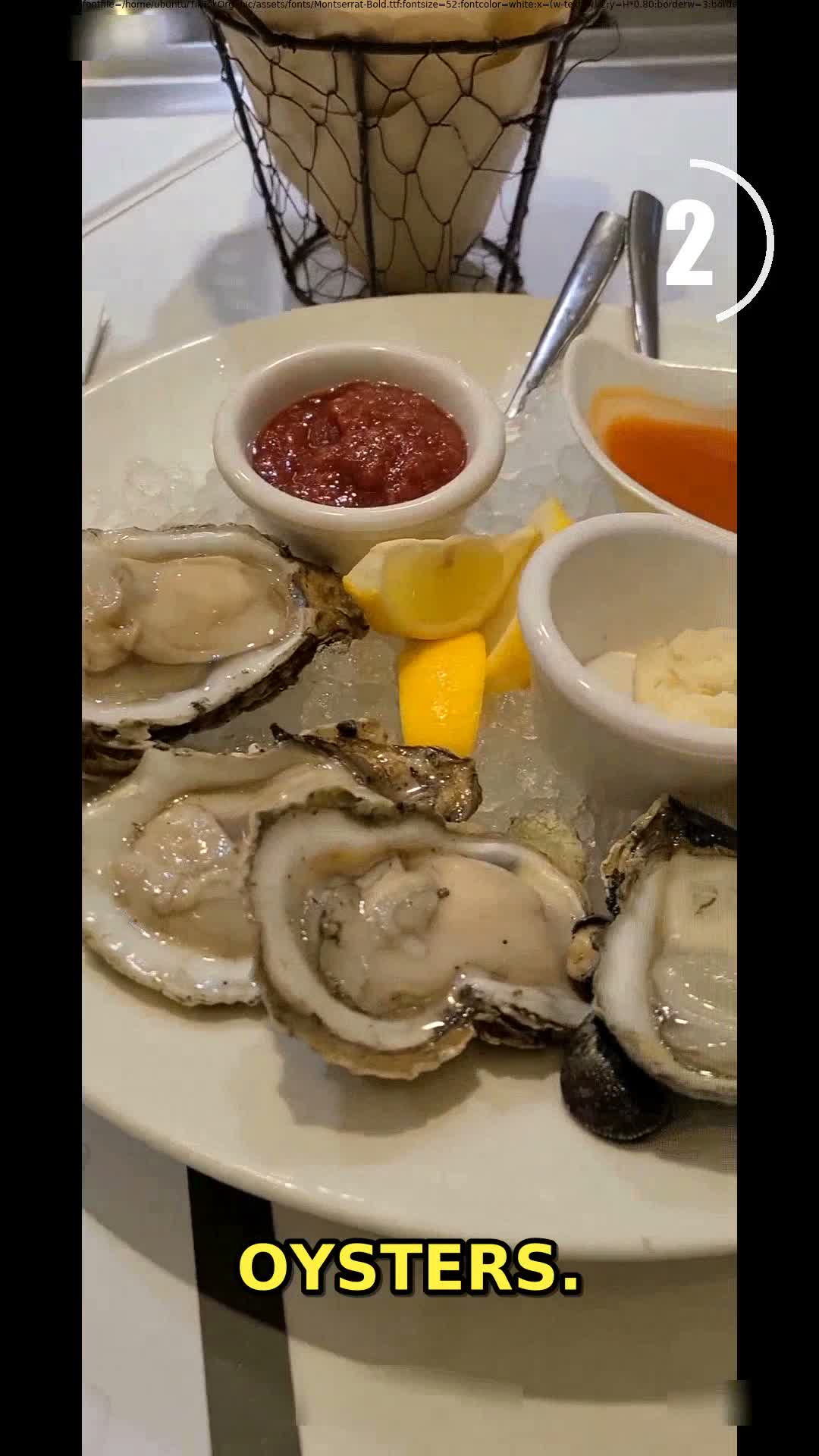 Oyster bar at durango station